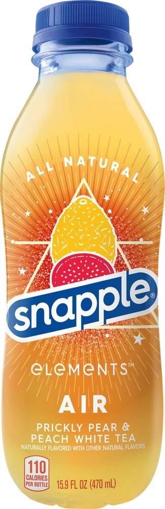 Snapple · Elements Air Prickly Pear & Peach White Tea (15.9 fl oz)