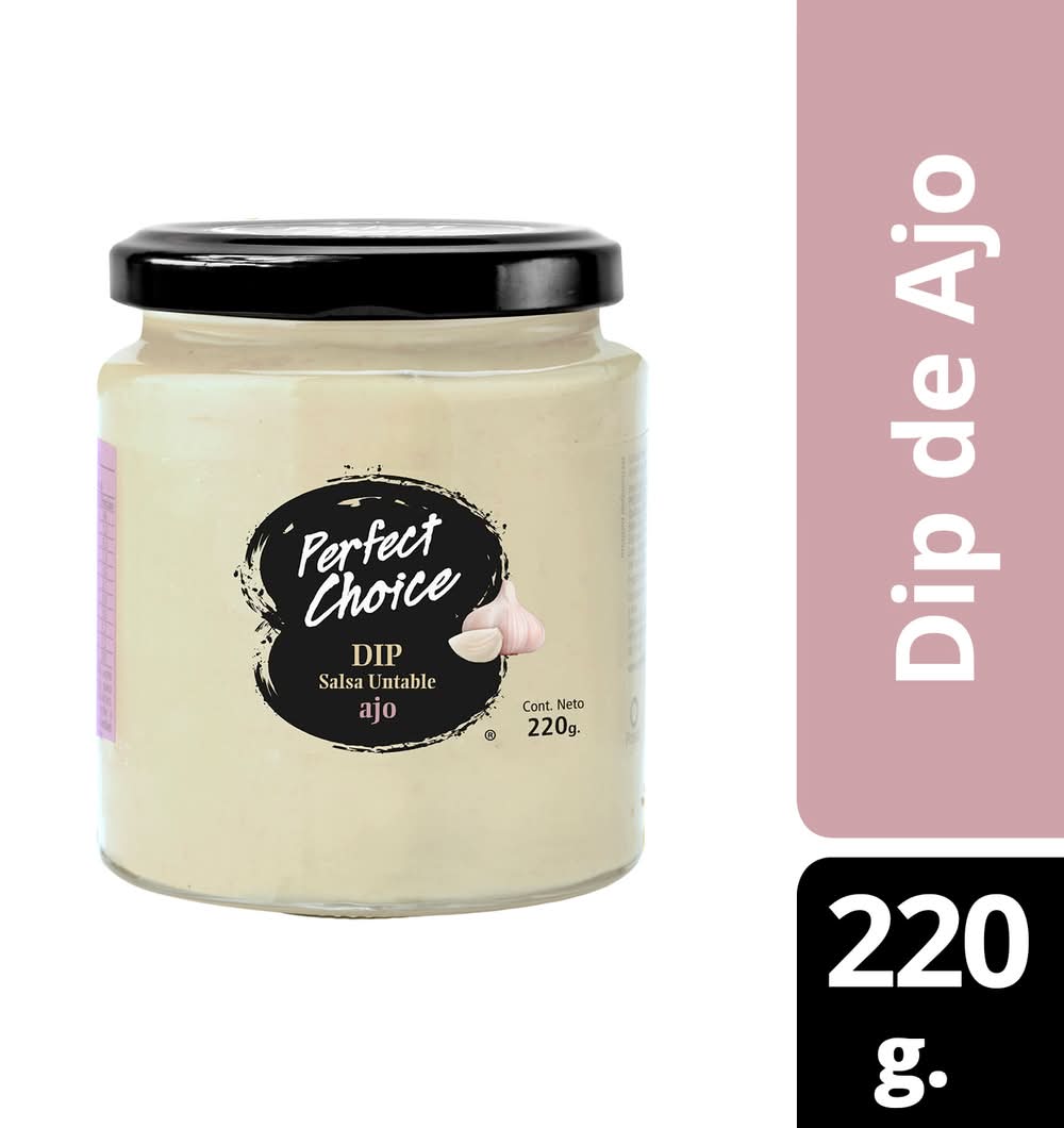 Salsa Untable Ajo Perfect Choice 220 g