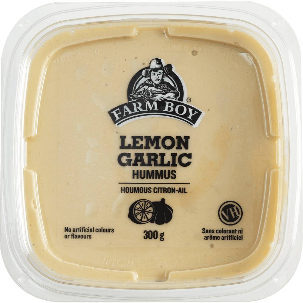 Farm Boy™ Lemon Garlic Hummus Dip (300 g)