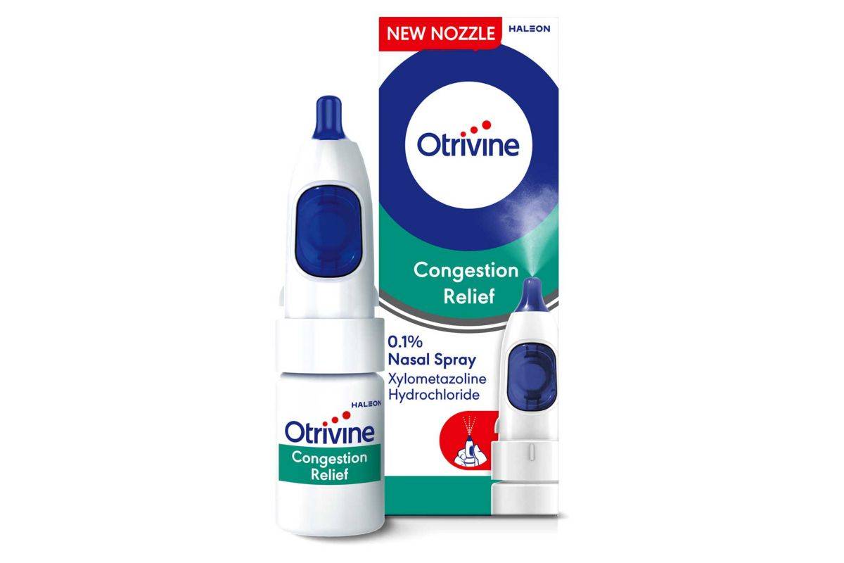 Otrivine Congestion Relief 0.1% Nasal Spray 10ml