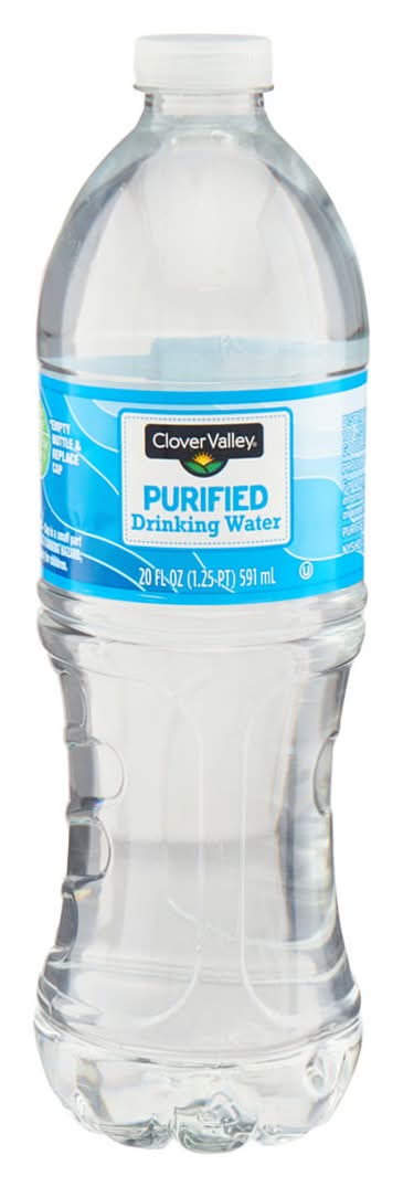Clover Valley Purified Drinking Water (20 fl oz)