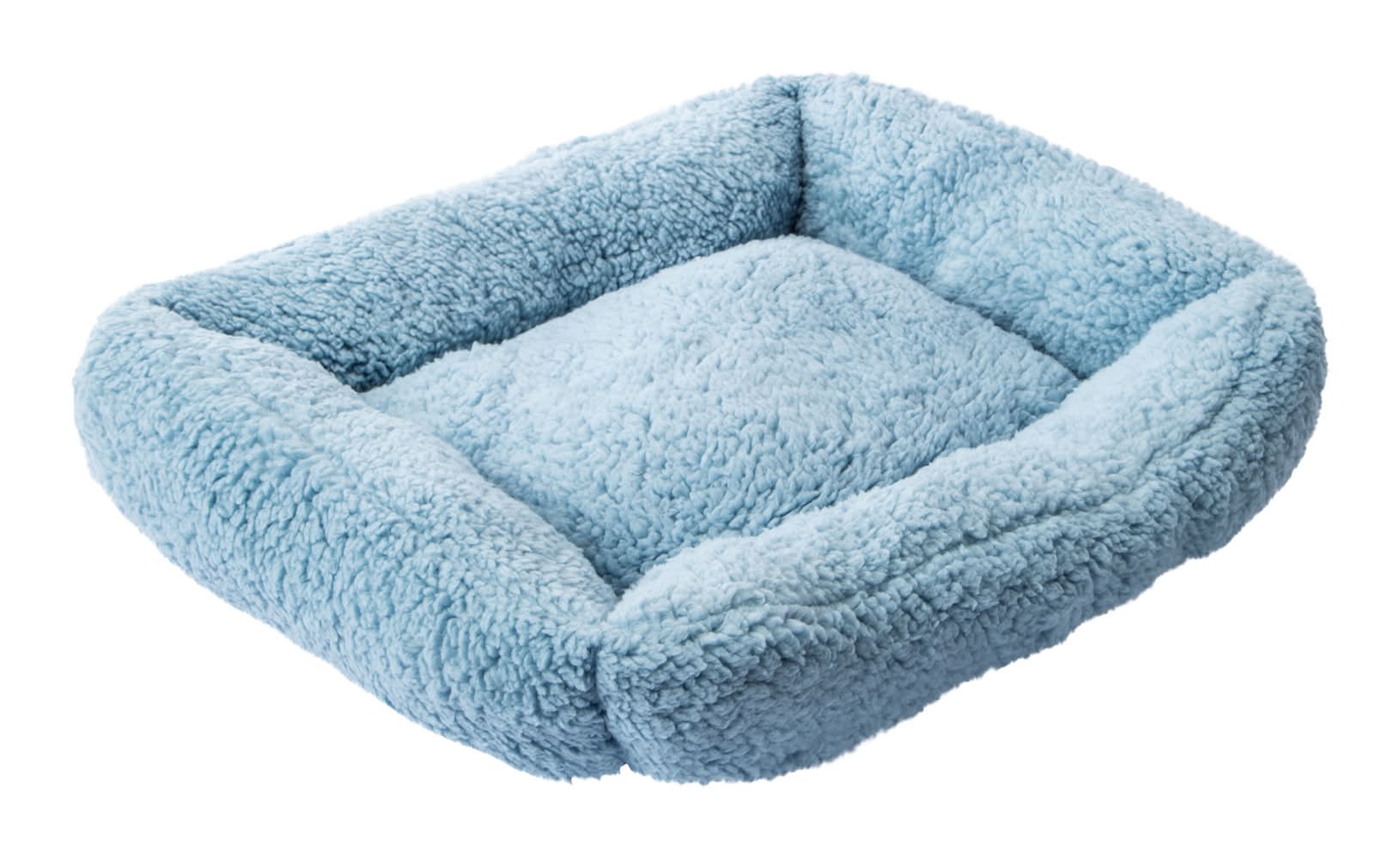 Sherpa Pet Bed Blue