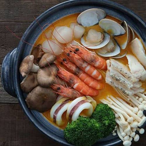 南瓜牛奶海鮮鍋(湯底)(2入特價組)