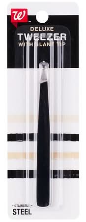 Walgreens Beauty Deluxe Slant Tip Tweezer