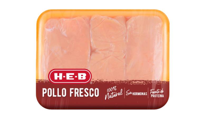 Heb Milanesa pechuga de pollo fresca (unidad: 750 g aprox)