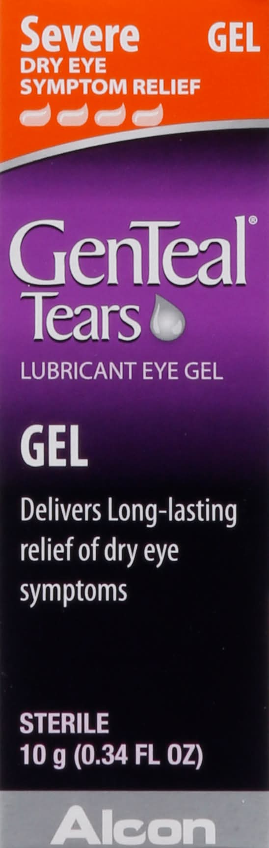 GenTeal Severe Dry Eye Lubricant Gel (0.4 fl oz)  Feel-Good Formulas for  Skin, Hair, and Body | Eye Drops & Lubricants | Uber Eats