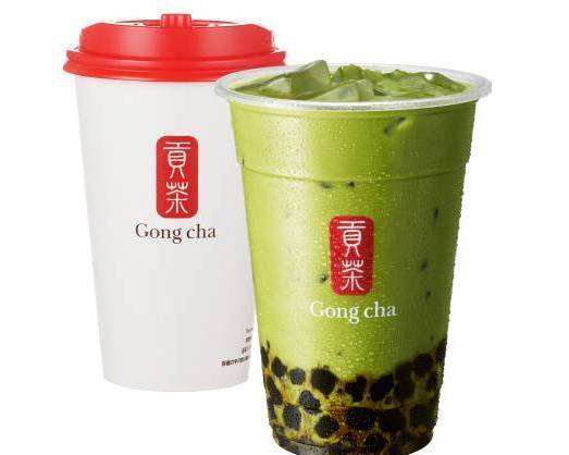タピオカ 抹茶 ミルクティー Tapioca Matcha Milk Tea