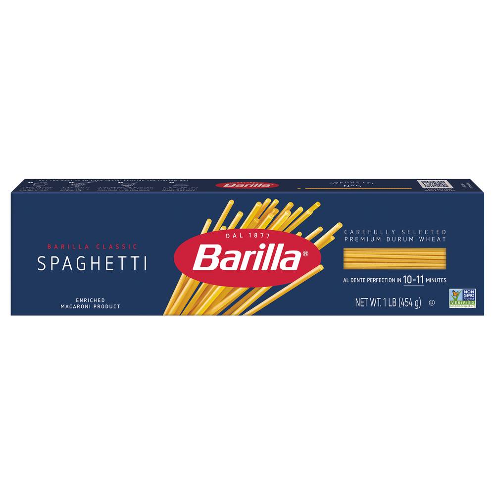 Barilla Classic Spaghetti Pasta (1 lbs)