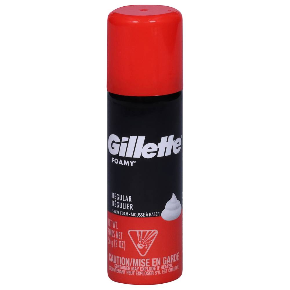 Gillette Foamy Classic Shave Foam For Men (2 oz)