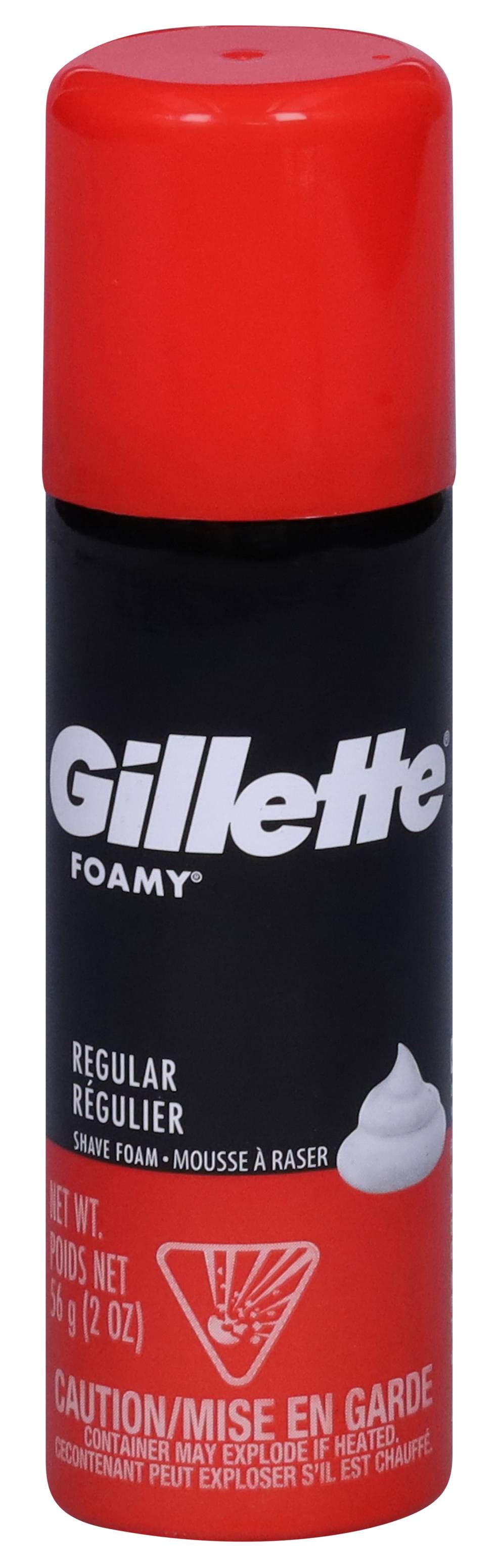 Gillette Foamy Classic Shave Foam For Men (2 oz)