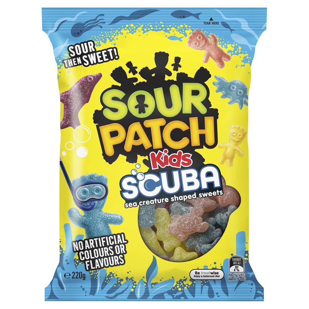 Sour Patch Kids Scuba Sea Creatures Shapes Sweets Delivery Near Me