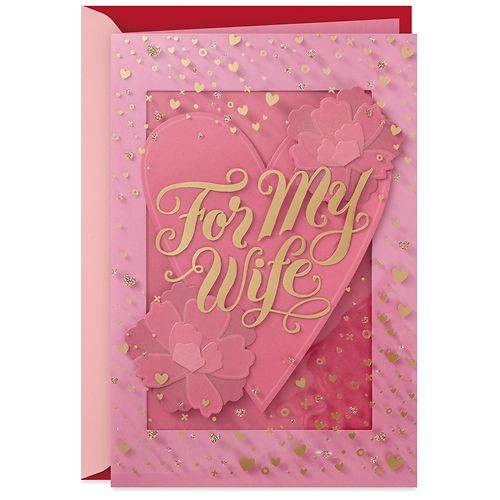 Order Hallmark Valentine's Day Card for Wife (I Love You) S7 - 1.0 ea food online from Walgreens store, Tampa on bringmethat.com