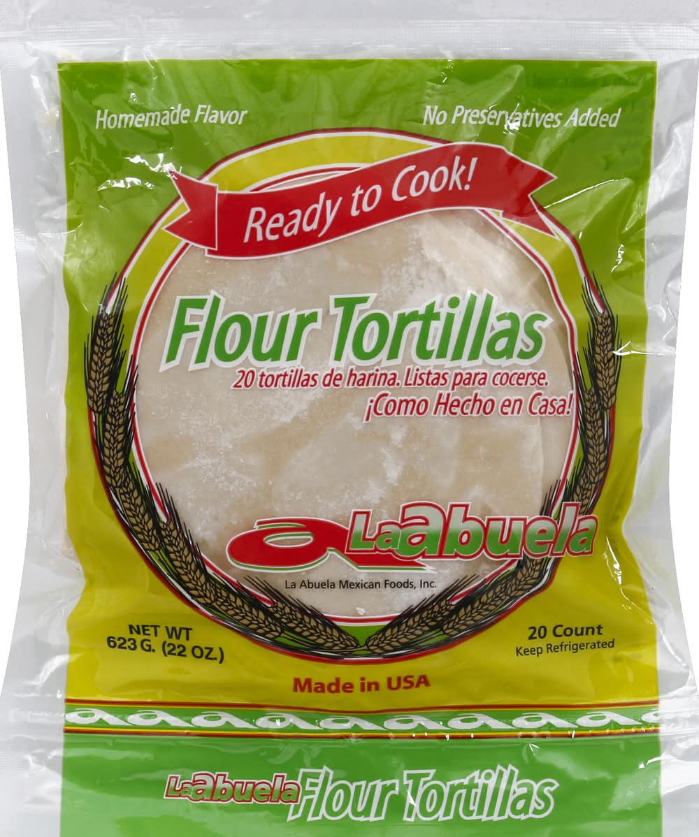 La Abuela Flour Tortillas (1.48 lbs, 20 ct)