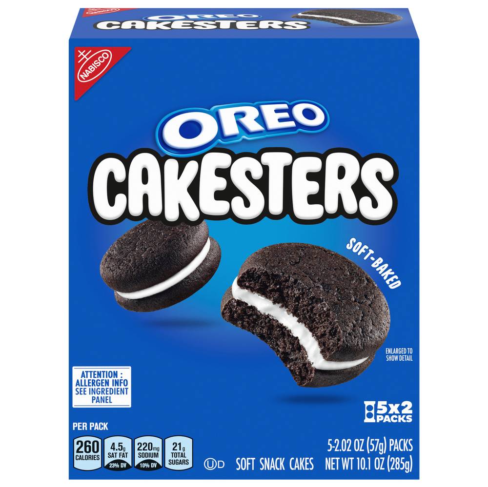 Oreo Cakesters Soft Baked Snack Cakes (5 ct)