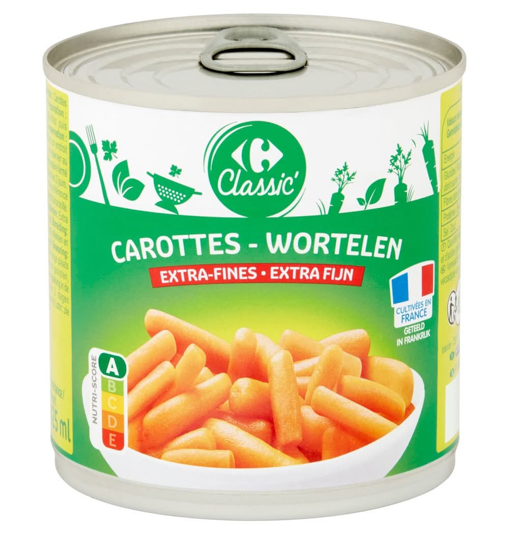Carrefour Classic'' Carottes Extra-Fines 400 g