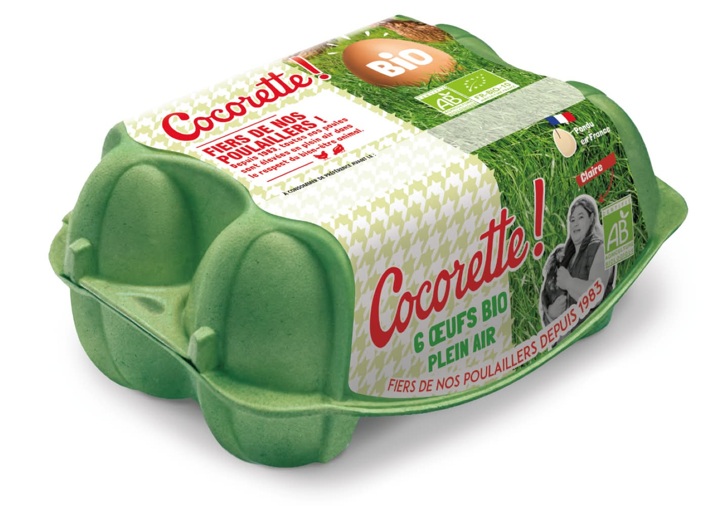 Cocorette - Œufs bio plein air (6)