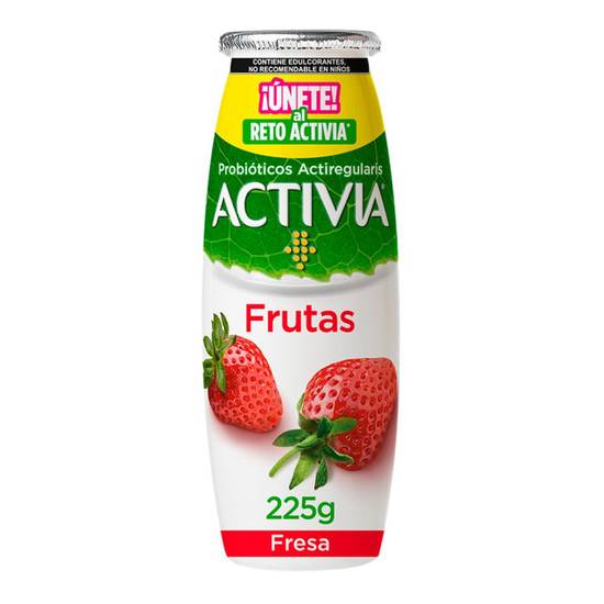 Activia yoghurt bebible frutas sabor fresa (botella 225 g)