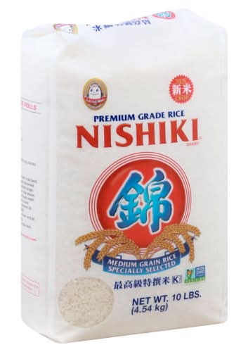NISHIKI Rice, Medium Grain