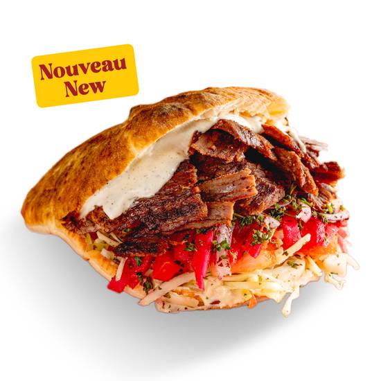 Pita Cuit au Four Boeuf