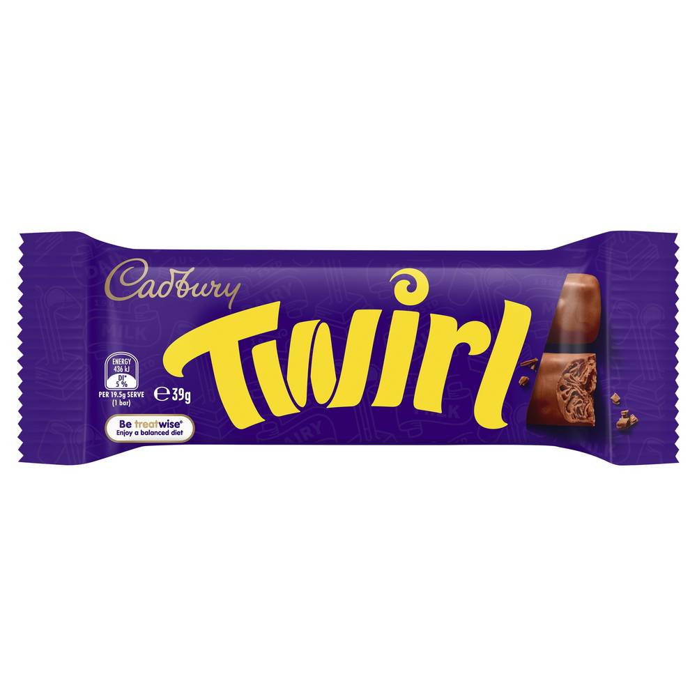 Cadbury Twirl Chocolate Bar (39g)