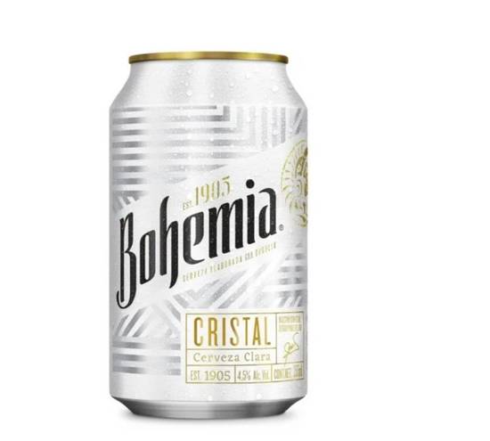 Bohemia cerveza clara cristal (355 ml)