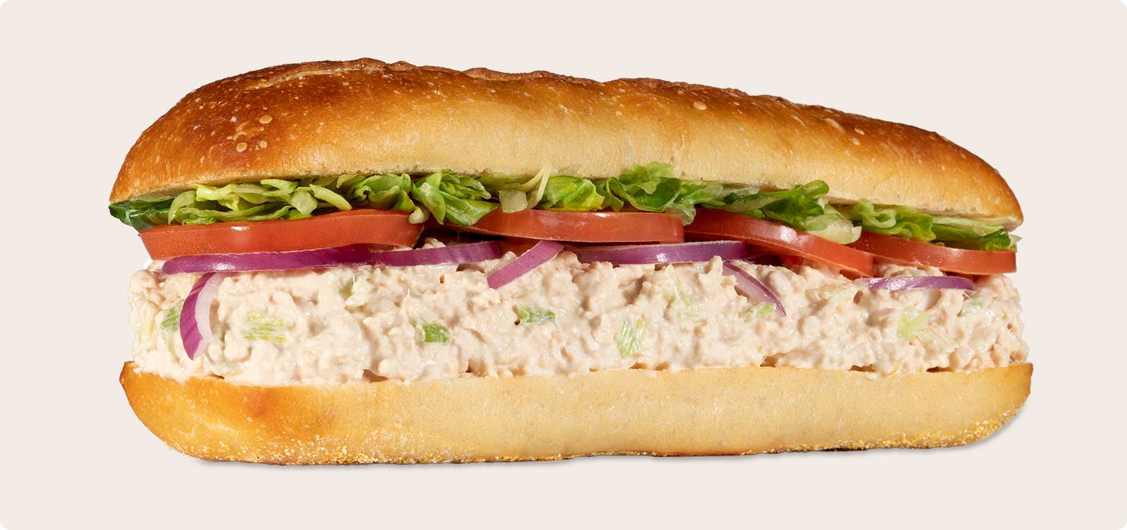 Tuna on a Fresh Baked Roll