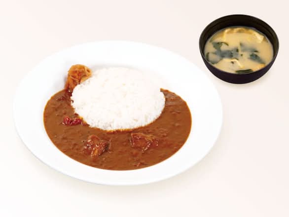 創業ビーフカレー（味噌汁付）