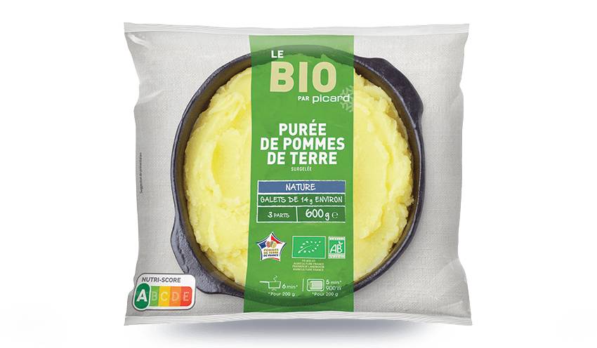 Purée de pomme de terre bio