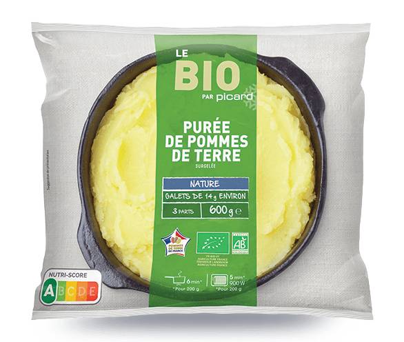 Purée de pomme de terre bio