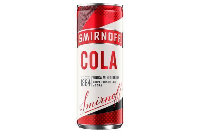 Smirnoff & Cola 250ml