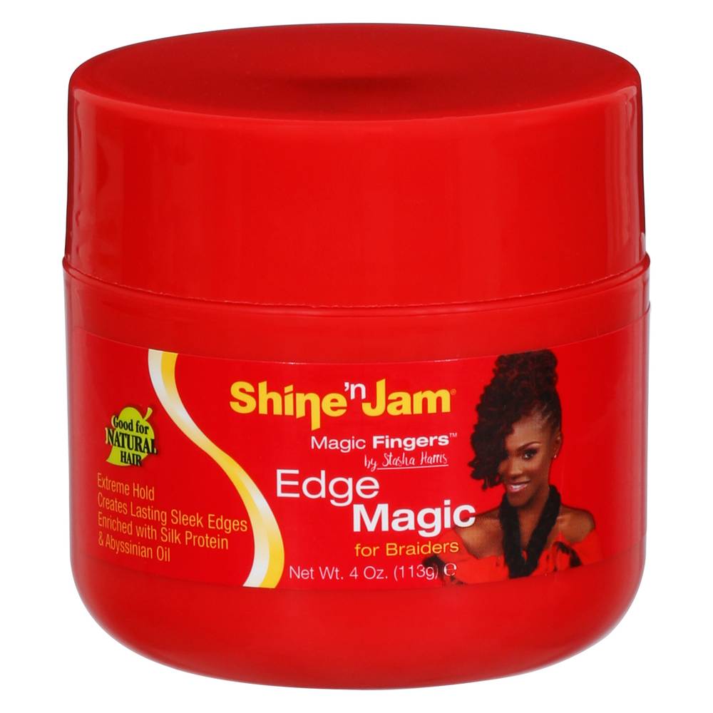 Ampro Shine N Jam Magic Fingers Braid Edge Gel (4oz)