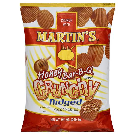 Martin's Crunchy Ridged Honey Bar-B-Q Flavored Potato Chips