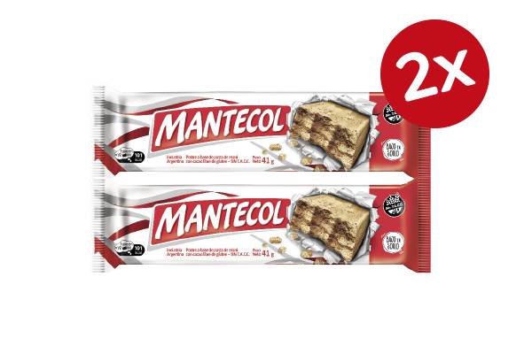 2x Mantecol 41g