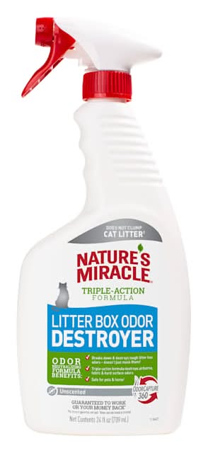 Nature's Miracle Litter Box Odor Destroyer for Cats, 24 fl. oz.