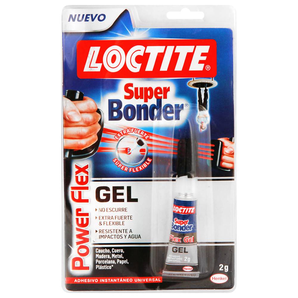 Loctite · Pegamento instantáneo power flex gel