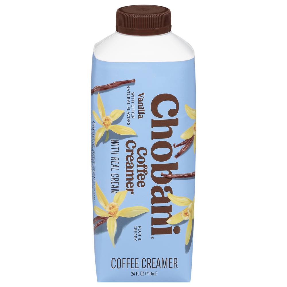 Chobani Coffee Creamer, Vanilla (24 fl oz)