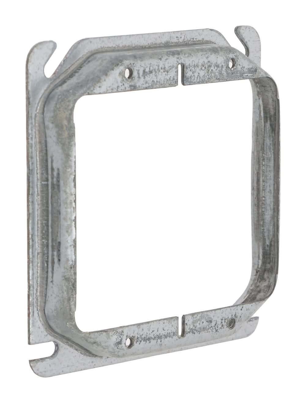 Hubbell 2 -Gang Square Gray Metal Electrical Box Cover