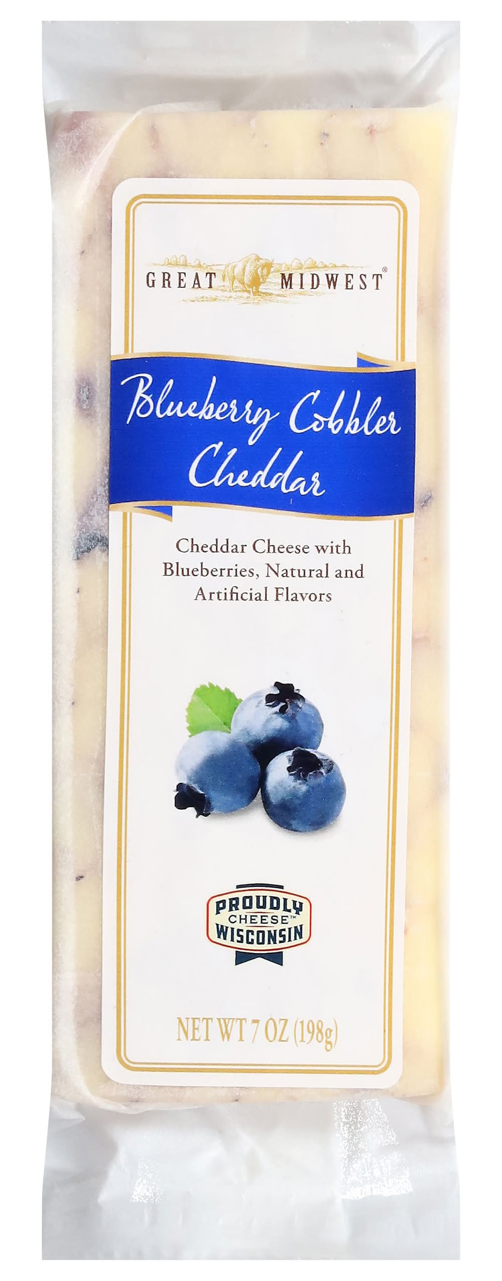 Great Midwest Blueberry Cobbler Cheddar Cheese (7 oz)