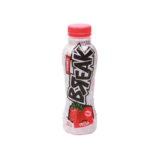 Break yogurt bebible fresa y cereal (botella 330 g)