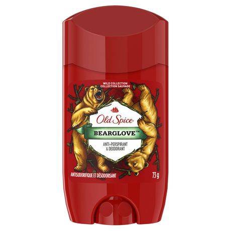 Old Spice Wild Collection Bearglove Invisible Solid Antiperspirant & Deodorant (73 g)