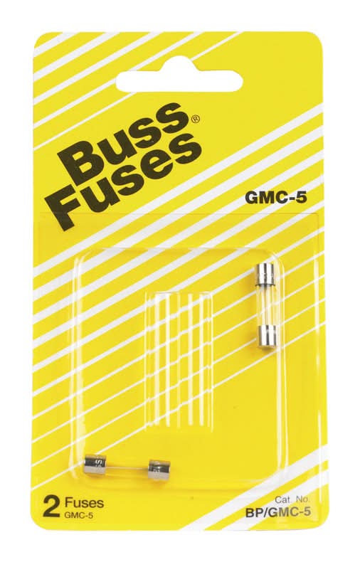 Bussmann 5 Amps Time Delay Fuse 2 Pk