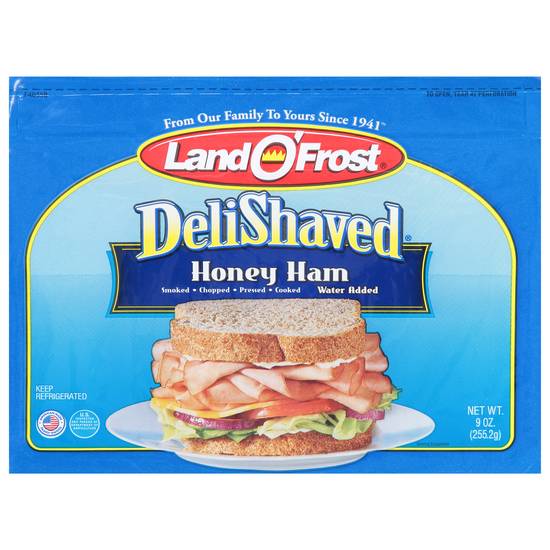 Land O'frost Deli Shaved Honey Ham