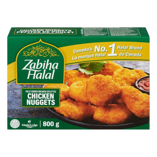 Zabiha Halal Chicken Breast Nuggets (800 g)
