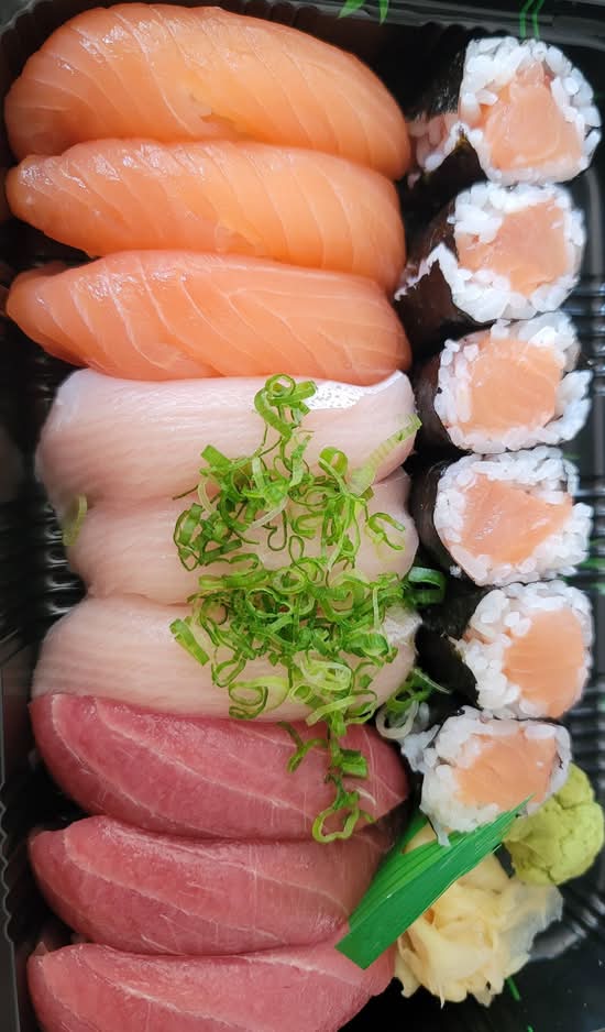 Triple Color Sushi