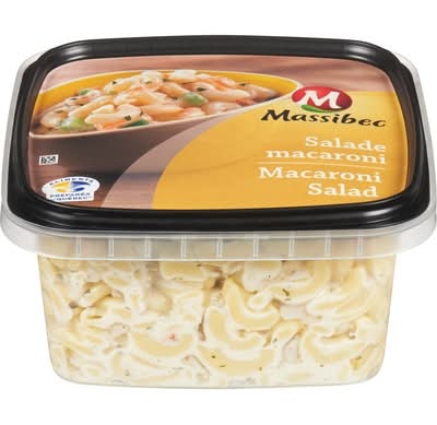 Massibec salade de pâtes macaroni - macaroni pasta salad