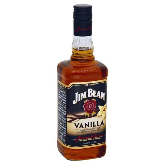 Jim Beam Straight Bourbon Vanilla Whiskey (750 ml)
