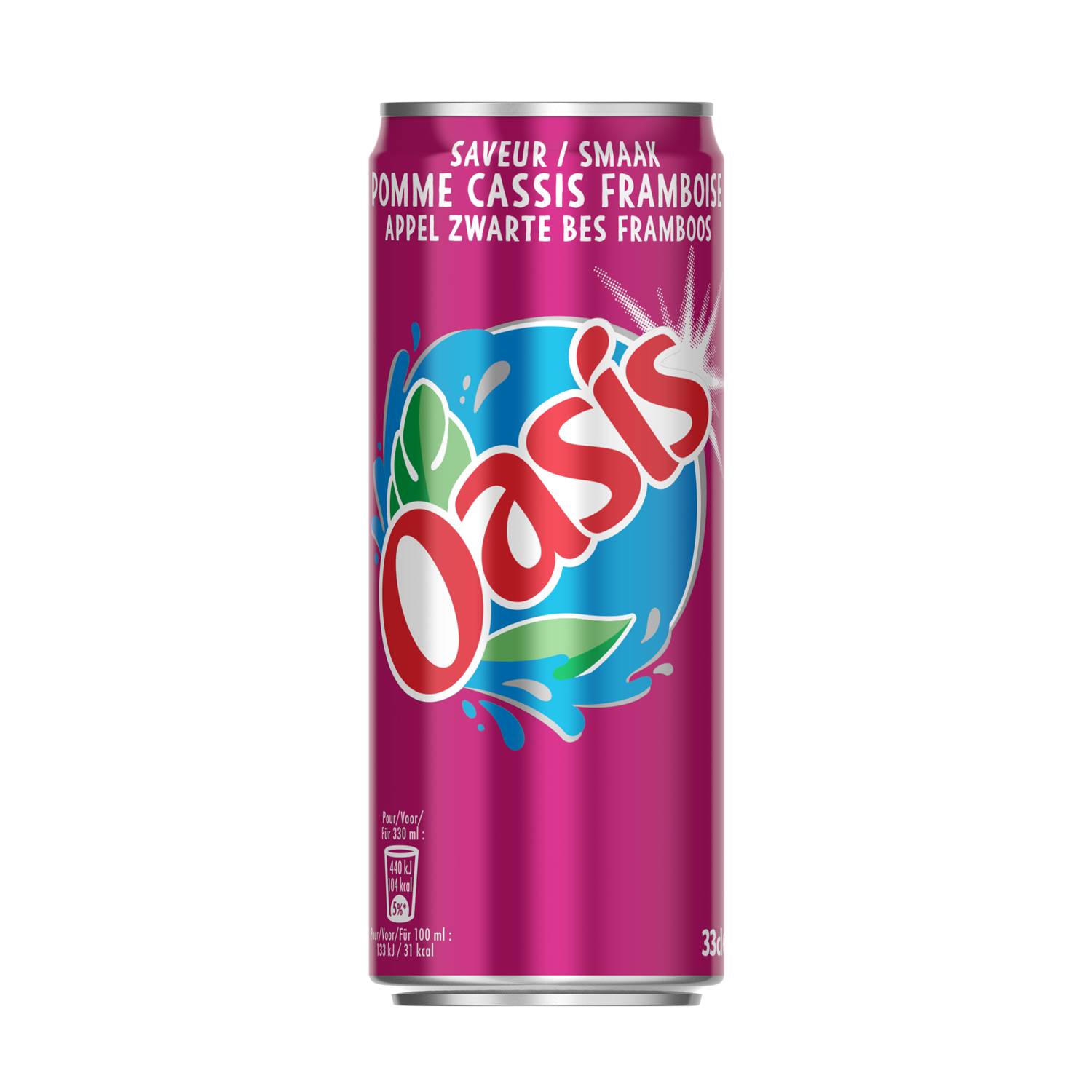 Oasis Pomme Cassis Framboise 🥤