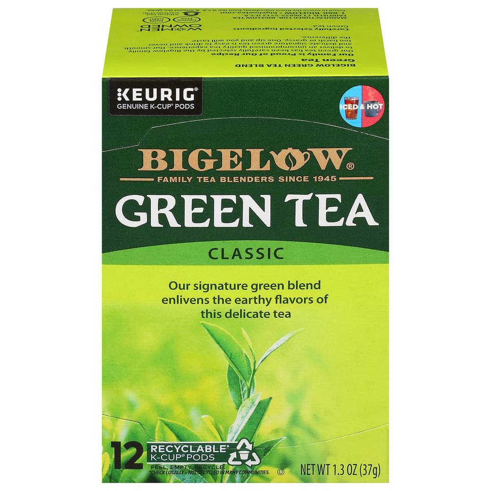 Bigelow Classic Green Tea Pods (12 ct)