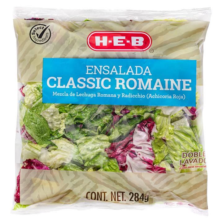 H-E-B · Ensalada classic romaine (284 g)