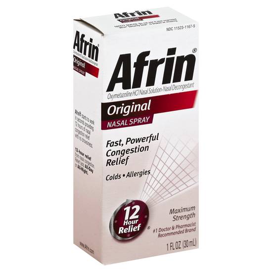 Afrin Original Nasal Spray Decongestant